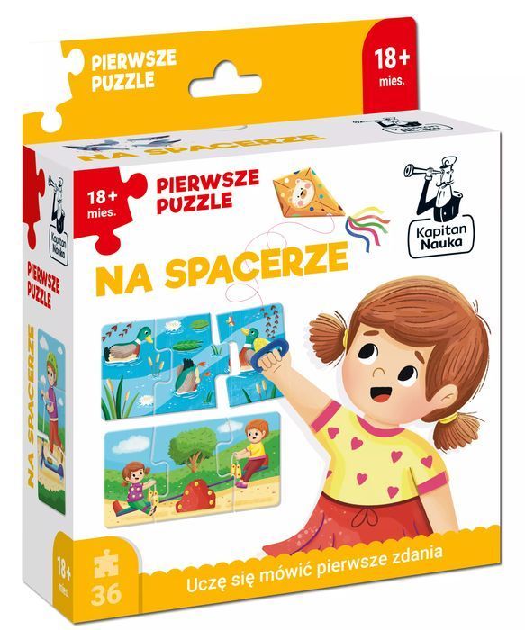 Pierwsze puzzle. Na spacerze. Kapitan Nauka - gry