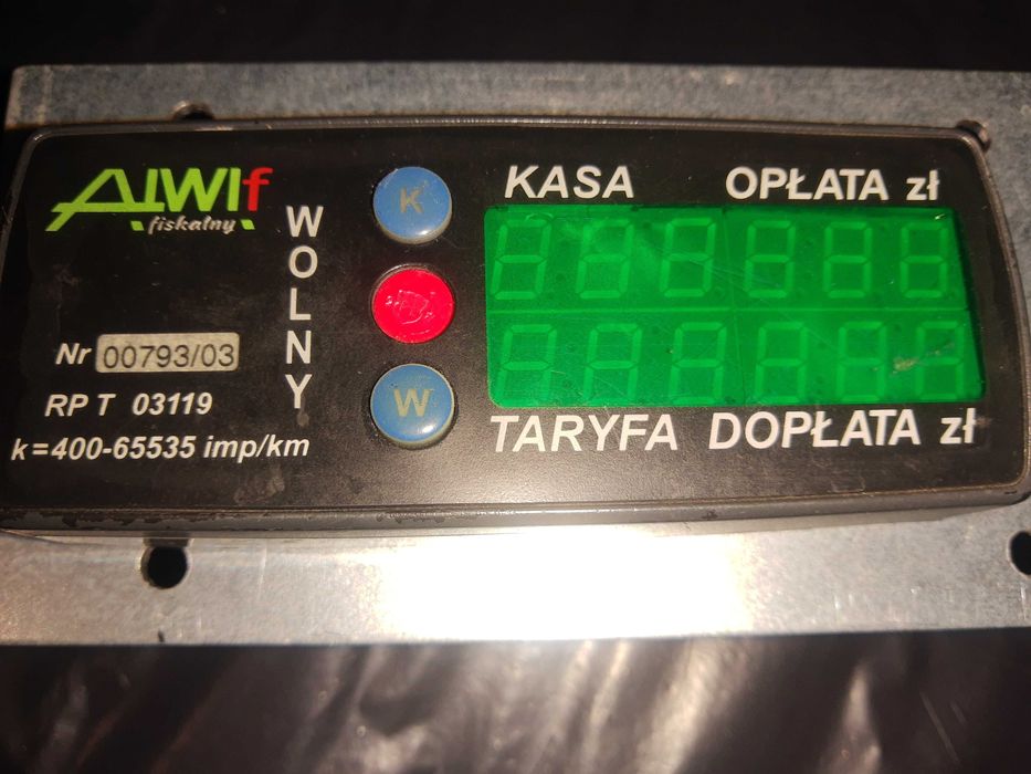 taksometr + lampa sygnalizacyjna ,, kogut"