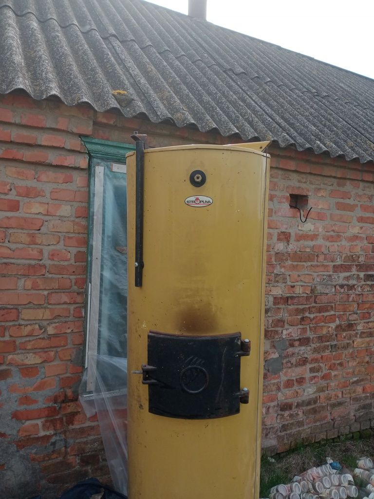 Котёл твердотпдивный бу