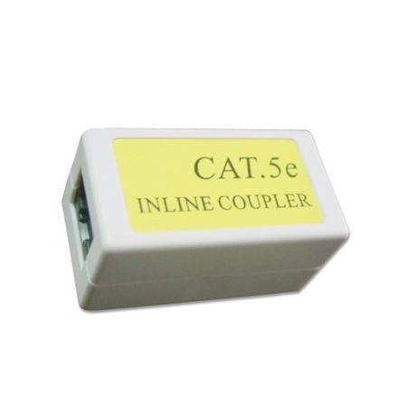 Gembird łącznik sieciowy RJ-45 żeński Cat 5e, biały