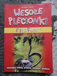 Książka wesołe plecionki- filofuny + żyłki
