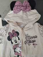 Bluza niemowlęca dziewczęce 2 szt. rozpinane r.74 Minnie Mouse