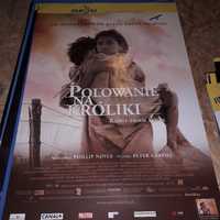 Plakat Filmowy Polowanie na królki , stan idealny , kinowy UNIKAT