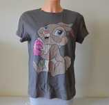 Koszulka t-shirt damski z króliczkiem Disney Cropp rozmiar S bawełna