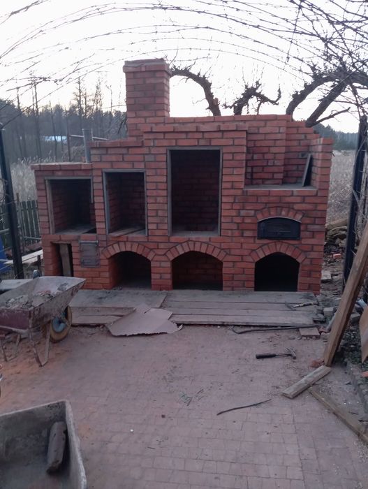 Budowa pieców chlebowych, do pizzy, grilli, wędzarni, roboty budowlane