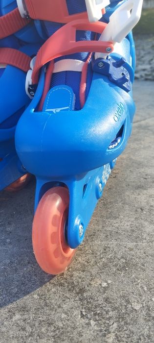 Patins e Protecções Oxelo Criança