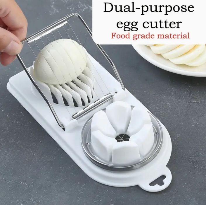 Corta-Ovos de 2 maneiras Novo