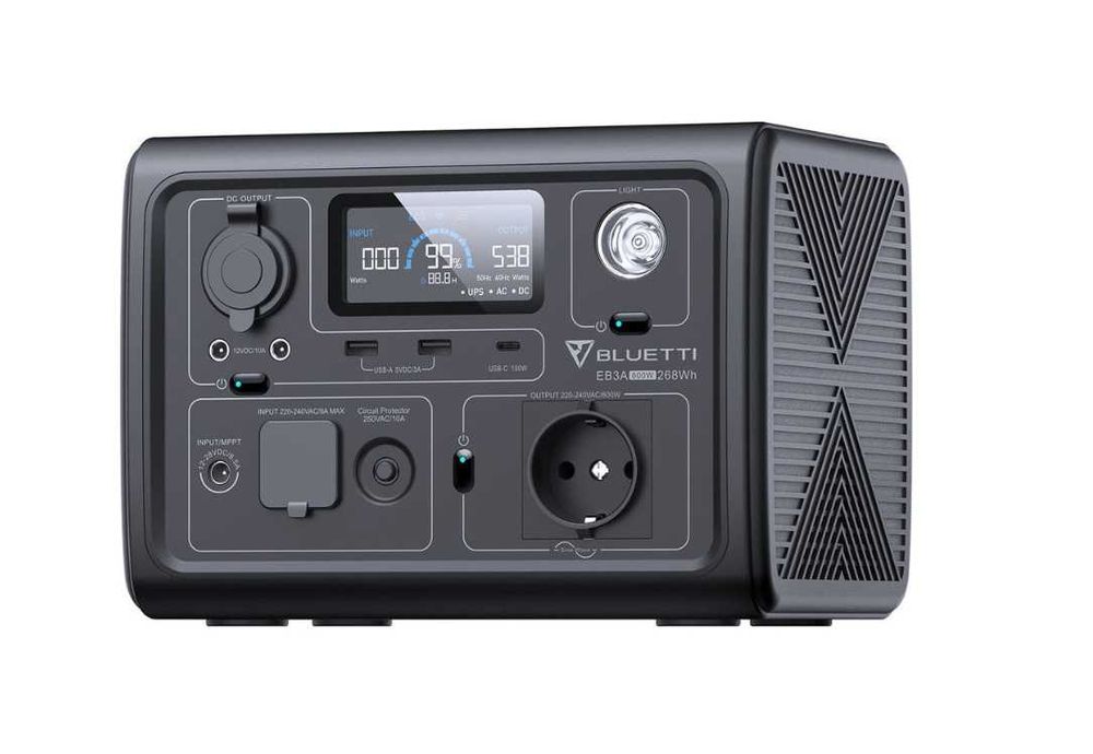 Зарядна станція BLUETTI EB3A Portable Power Station 600/1200W