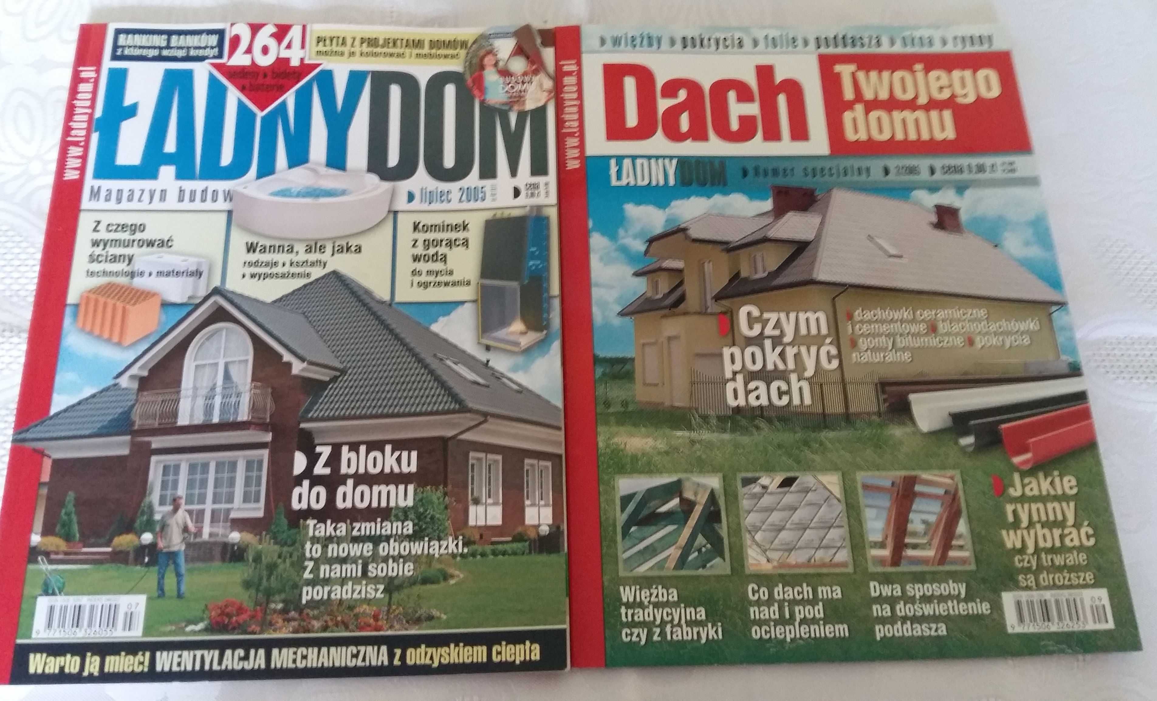 Ładny dom czasopismo nr 159, 204, 252, 264, 334, 342, 364, 384, 622.