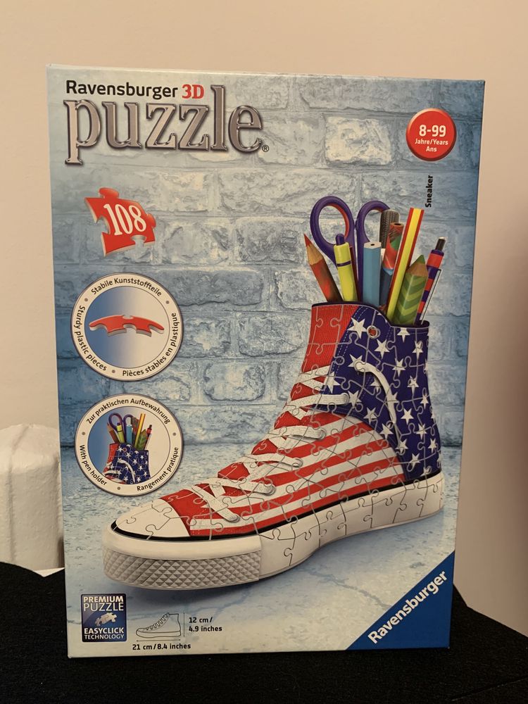 Ravensburger, puzzle 3D Sneaker 108 elementów