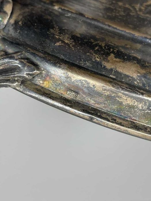 Srebrny Świecznik SECECJA - 331g Victor Nuber - AUSTRO-WĘGRY (Wiedeń)