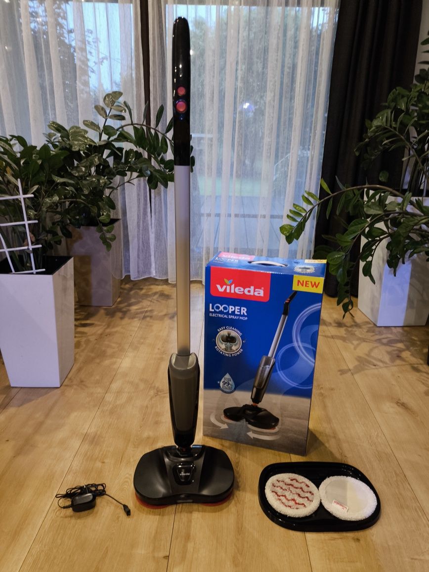 Vileda Looper, elektryczny mop - stan jak nowy! nowy