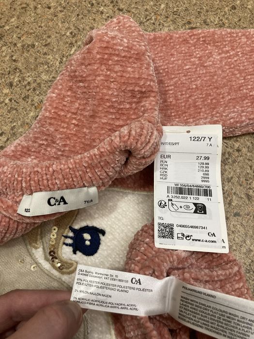 Светр, свитер, красивий светр, теплі лосини, C&A