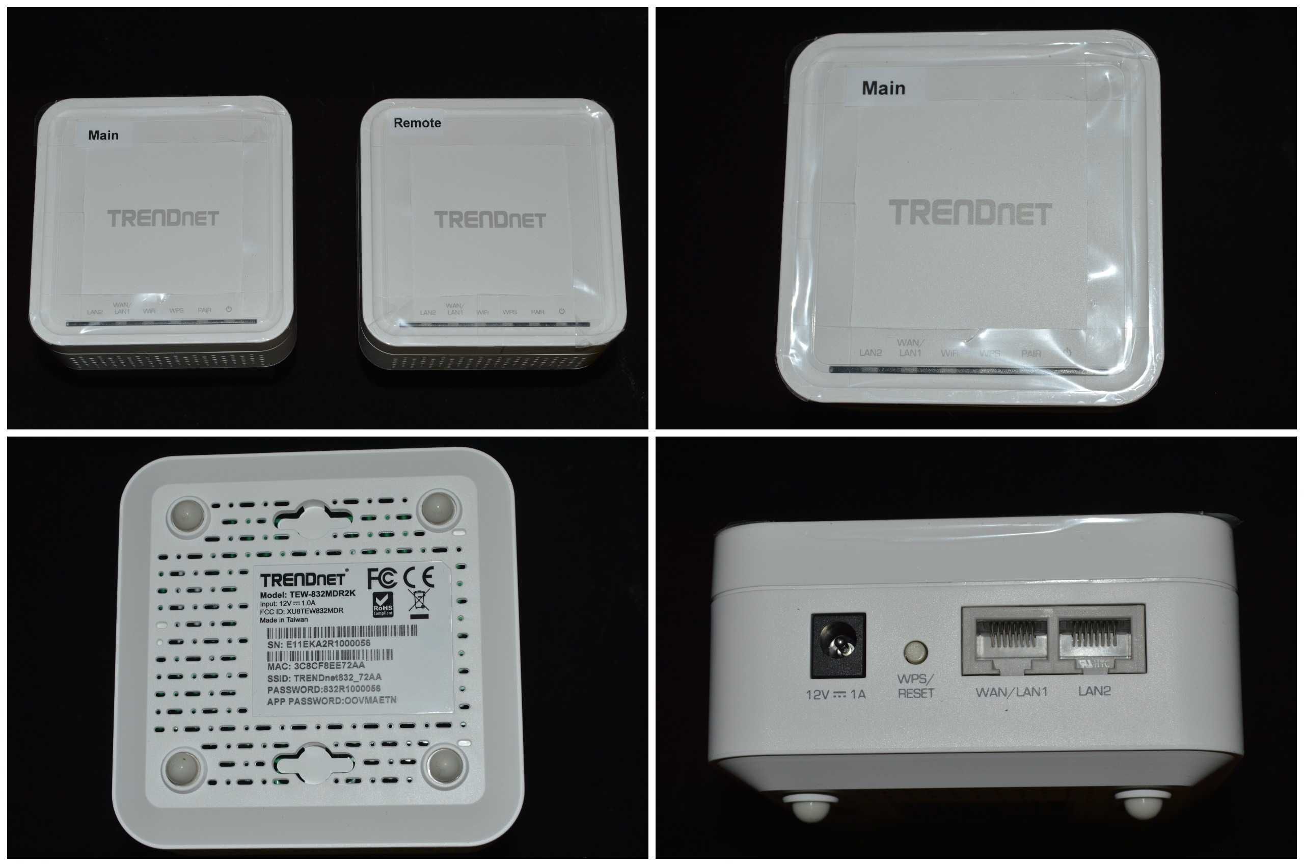 TRENDnet TEW-832MDR2K EasyMesh AC1200 домашняя Wi-Fi Mesh система