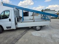 Konstrukcja do przewożenia materiałów stali wrzutnia koryto 6 m