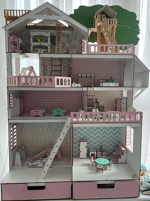 Дитячий ігровий будинок для ляльок LOL