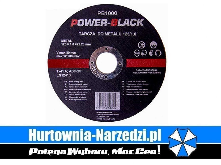 25 sztuk Tarcza do cięcia metalu 125mm 1mm tarcza do metalu 125mm