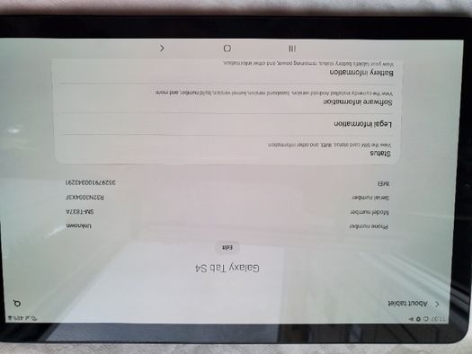 Samsung Galaxy Tab S4 10.5" 64GB 3G 4H LTE Black SM-T837