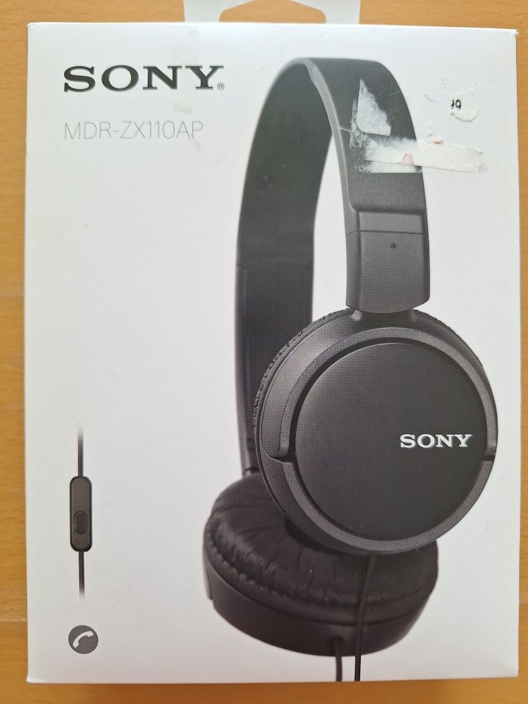 słuchawki SONY MDR-ZX110AP. NOWE