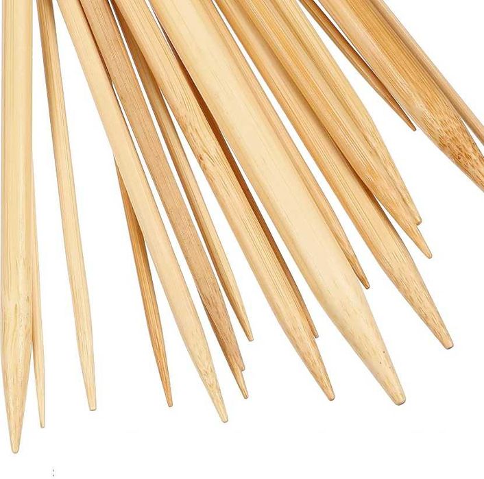 Спиці для в'язання / спицы для вязания / набір 18 штук - 40 см довжина