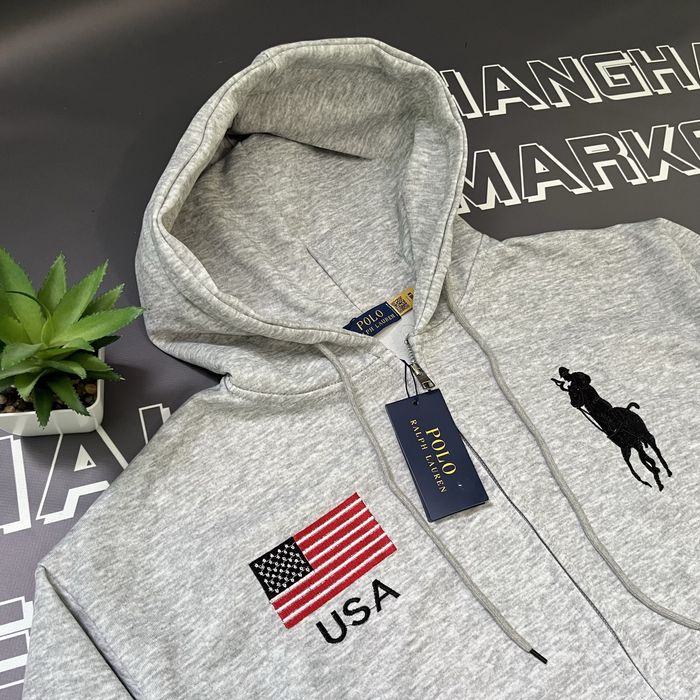 Зіп худі Polo Ralph Lauren USA, зипка поло ральф
