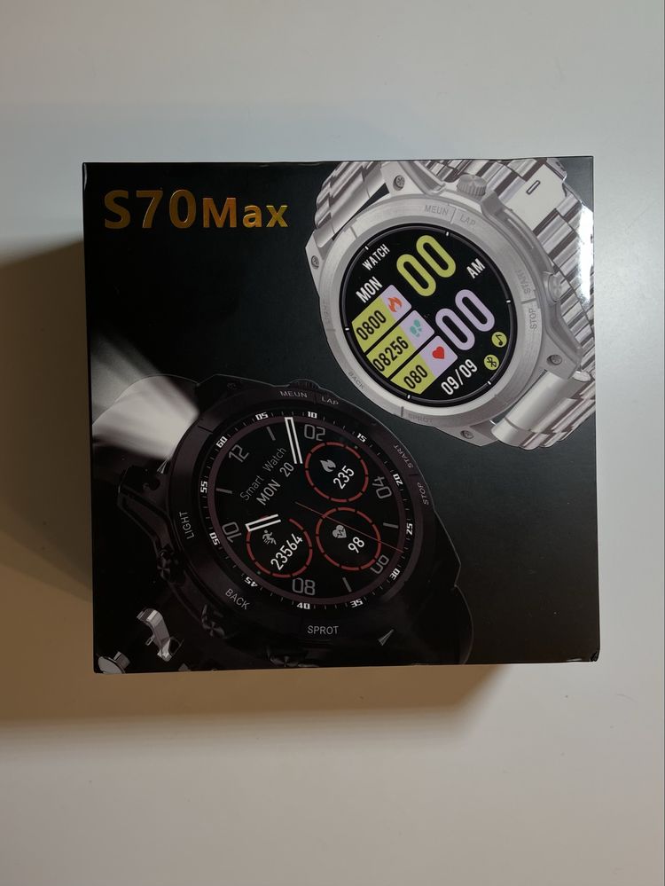 inteligentny zegarek S70MAX dla mężczyzn