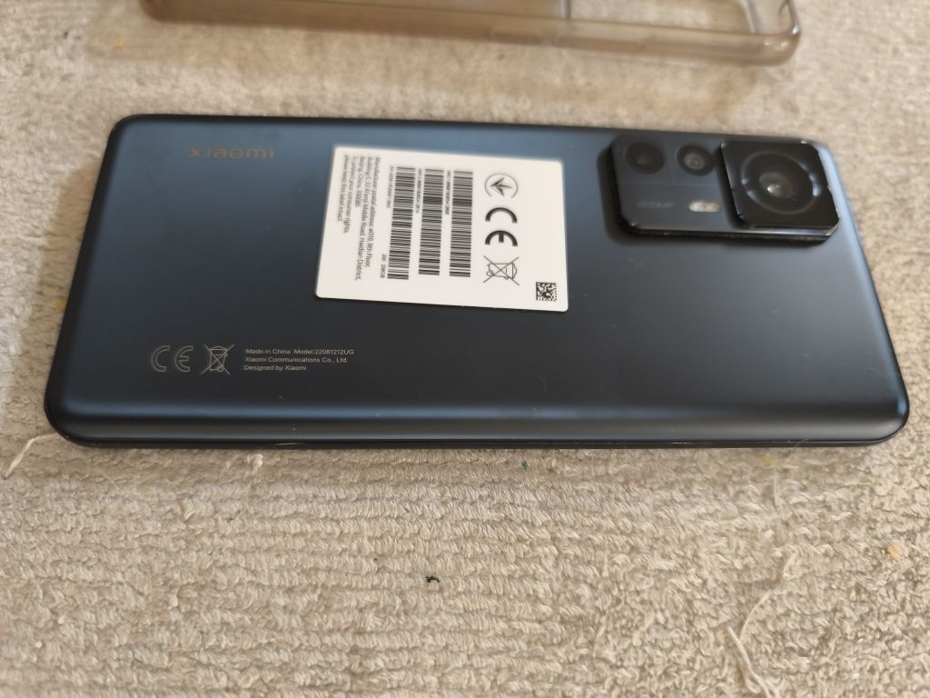 Sprzedam telefon Xiaomi 12T Pro 8GB RAM 256GB 5G czarny na gwarancji