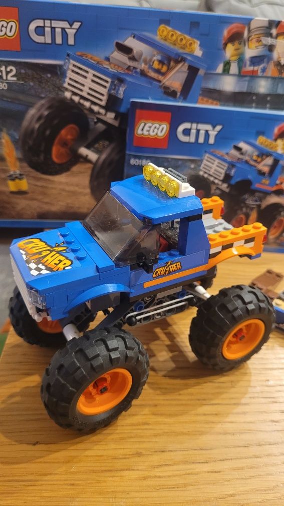 Lego 60180 city jak nowe monster truck