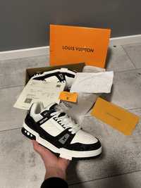 Louis Vuitton LV trainer czarno białe rozmiar 43