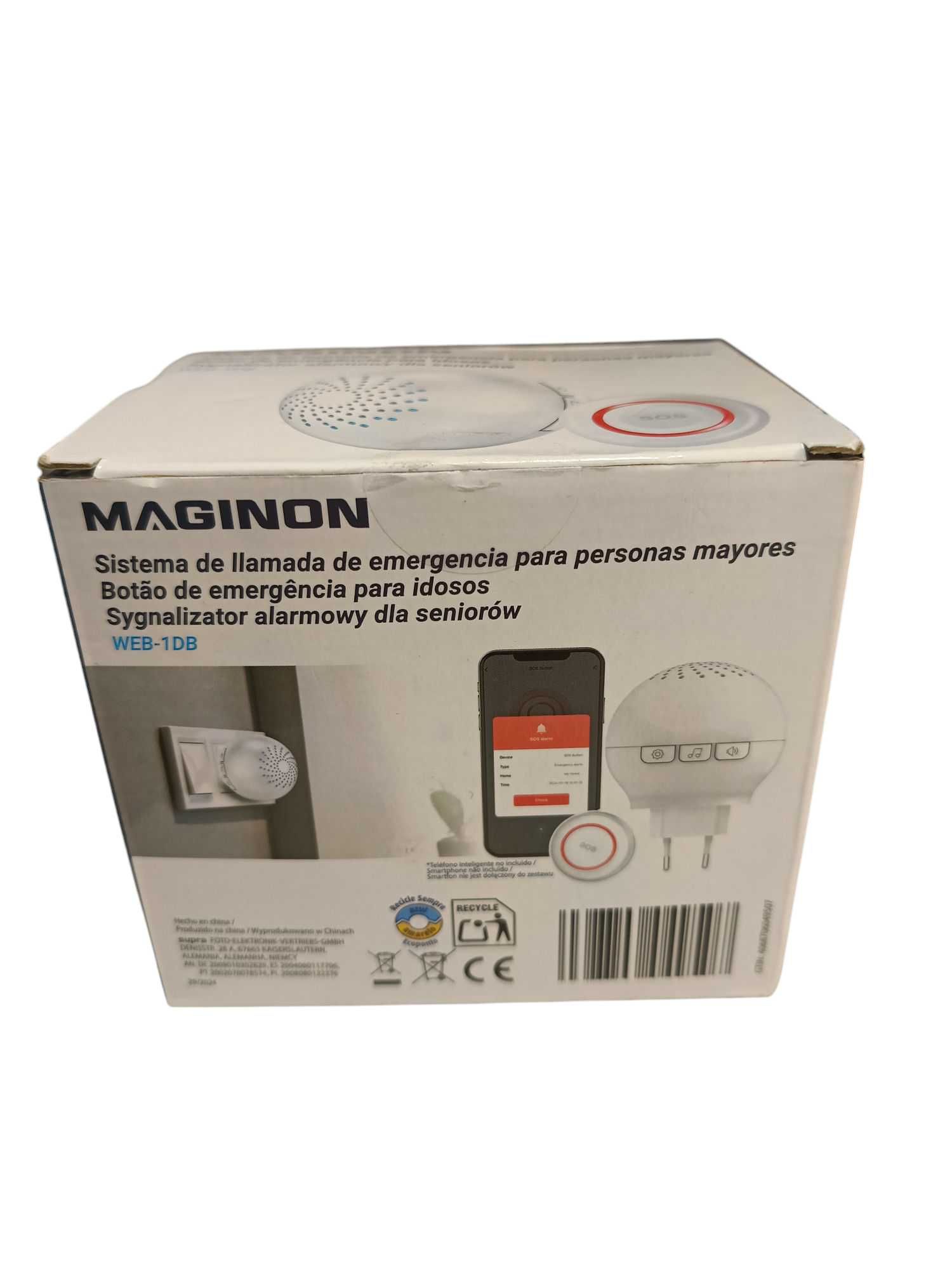 Sygnalizator Alarmowy Dla Seniorów Maginon WEB-1DB