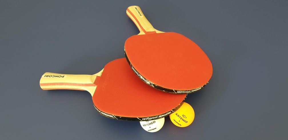 Raquetes de Ténis de mesa como novas, Ping-pong, oferta 2 bolas