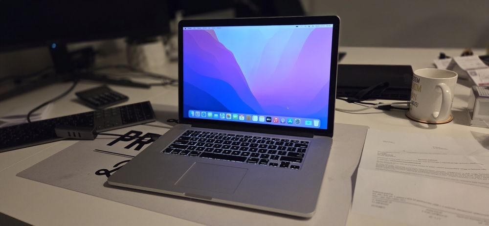 Laptop MacBook Pro Retina 15' i7 2,5 GHz 16GB Ram 500GB SSD Intel Iris