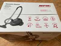Nowy odkurzacz MPM 850W worek wielorazowy gwarancja 2 lata taniej -15%