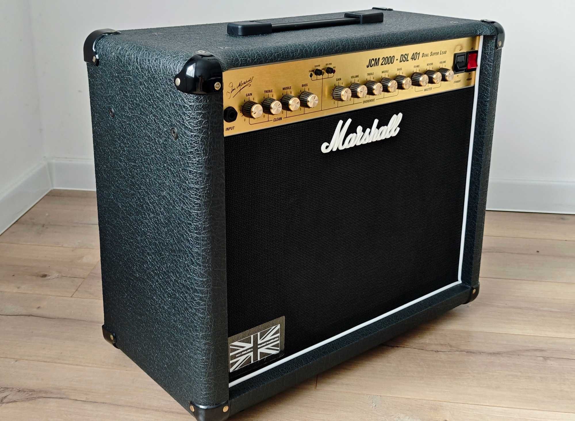 Wzmacniacz lampowy do gitary Marshall JCM 2000 DSL 401 - stan idealny