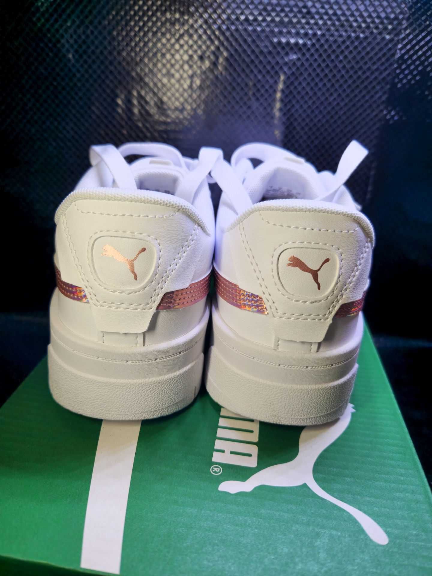 PUMA Sneakersy Cali Dream Iridescent Jr Białe r.37