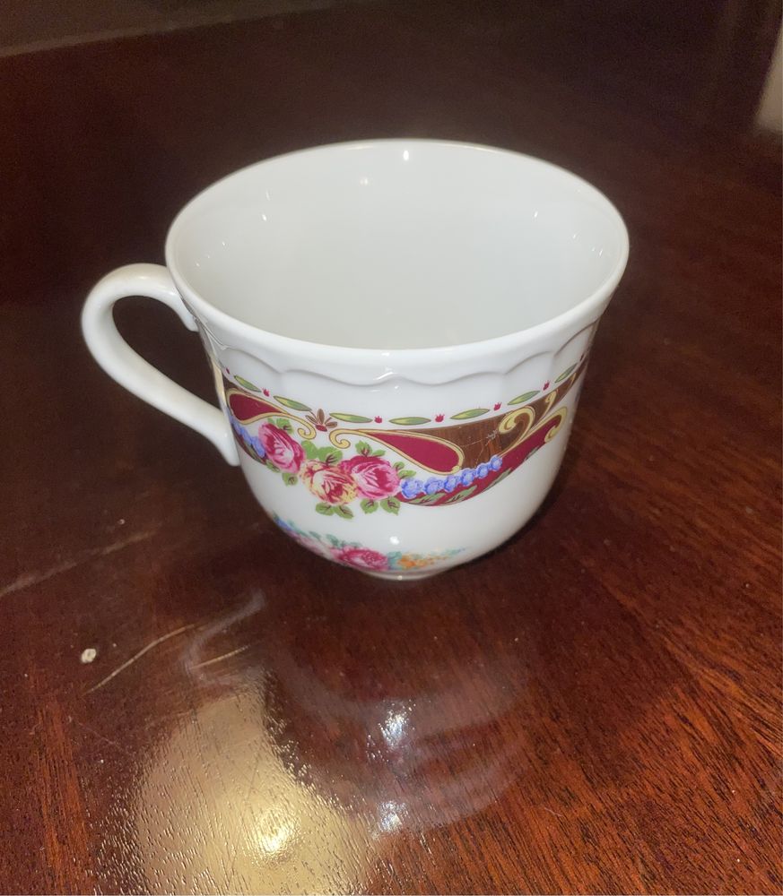 Conjunto de chá em porcelana T. Limoges