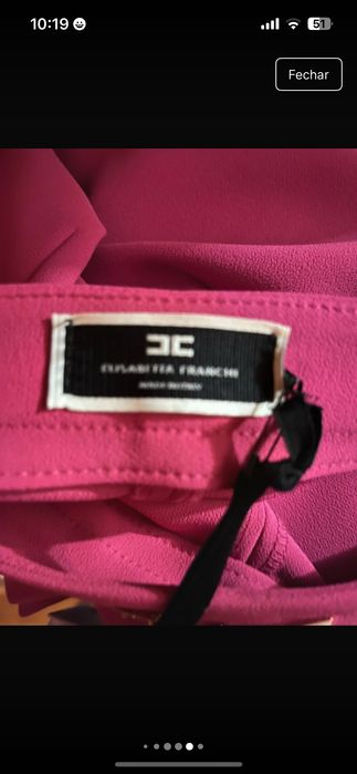 Calças Elisabetta Franchi novas