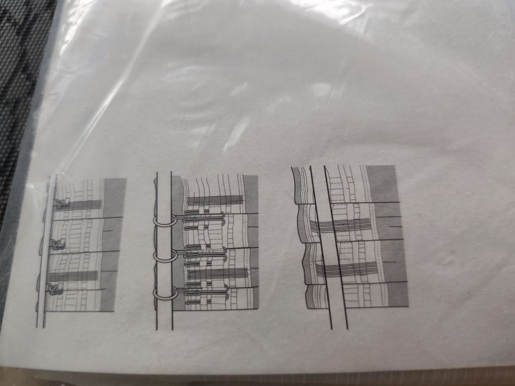 Firany Ikea Gjertrud, dwupak.