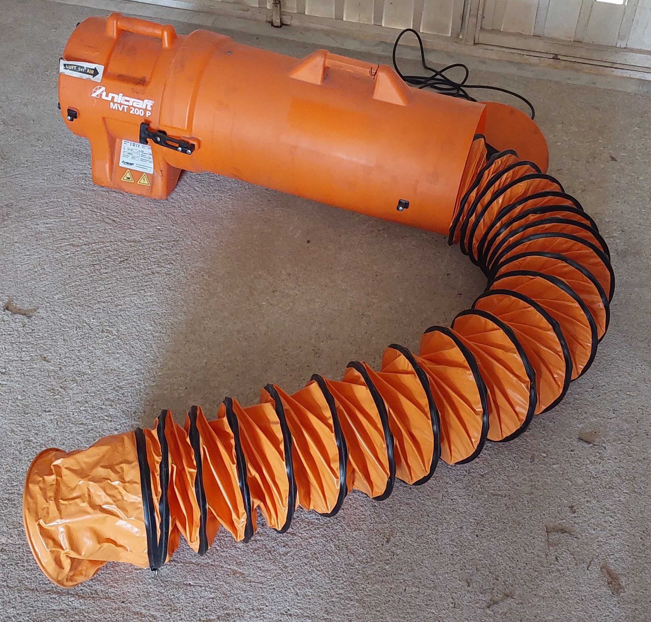 Ventilador MVT 200 P UNICRAFT