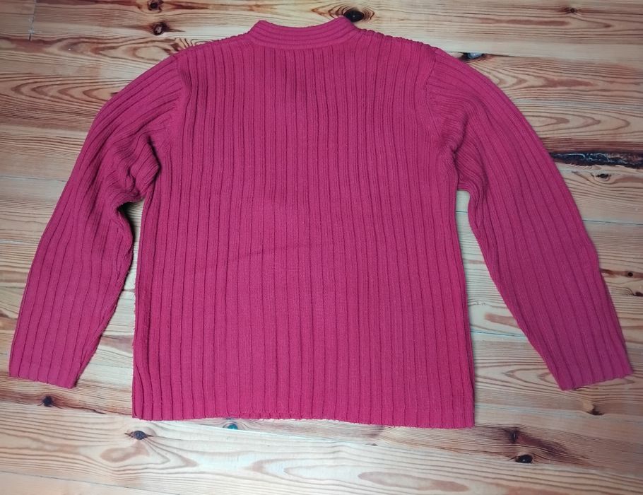 Sweter czerwony, rozm. M