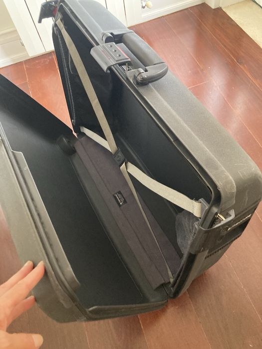 Mala viagem de porão, Samsonite, 2 rodas