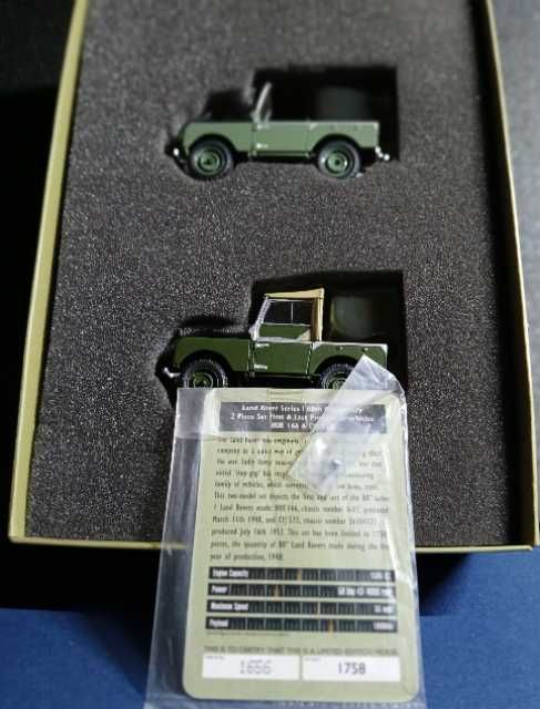 LAND ROVER-Série 1 - Edição Coleccionador