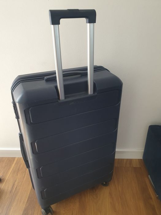 Linea walizka 75 cm  duza granatowa