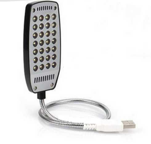 Candeeiro lanterna de Led com cabo maleável Usb