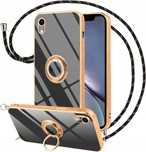 outlet vauki etui do iphone xr z paskiem na szyje uchwyt pierścieniowy