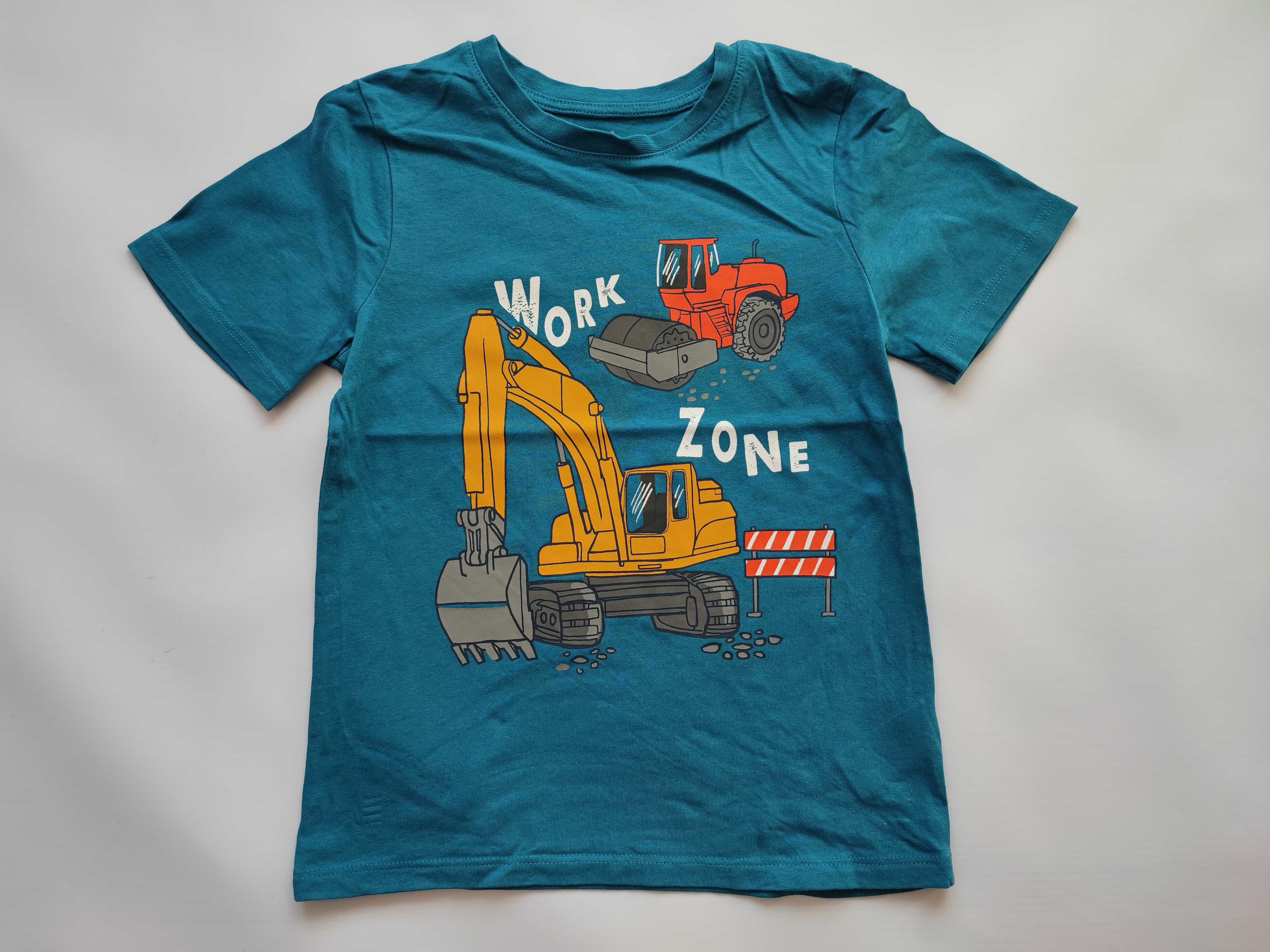 T-shirt Dragons traktor tygrys r. 122 4-pack C&A