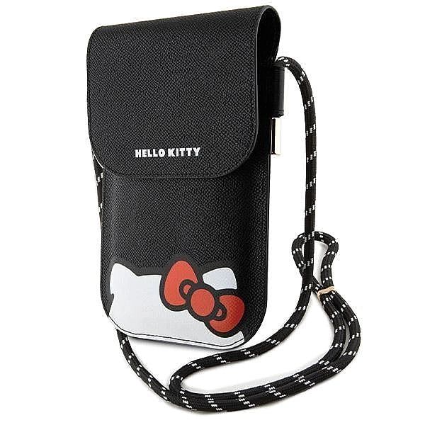 Torebka Hello Kitty Leather Hiding Kitty Cord - czarna