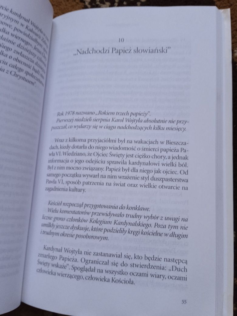 Świadectwo książka o Janie Pawle II