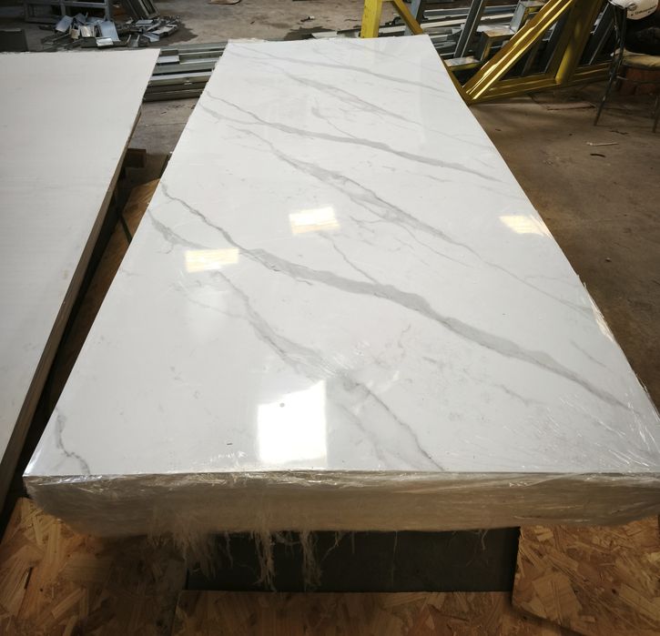 Painel Decorativo PVC Mármore Branco