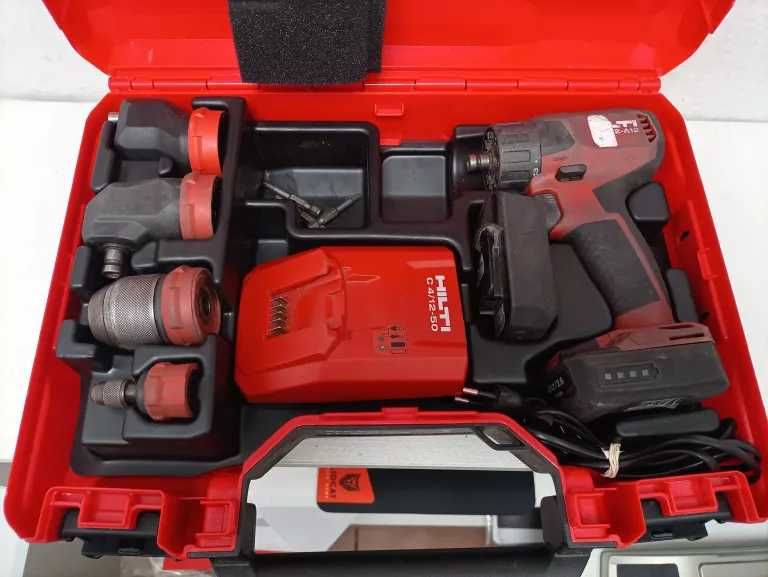 wkrętarka HILTI SFE 2-A12 2 AKU ŁAD 4 GŁOWICE walizka